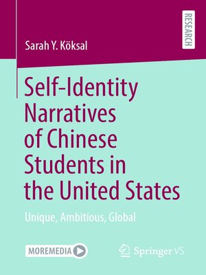 cover image of Self-Identity Narratives of Chinese Students in the United States